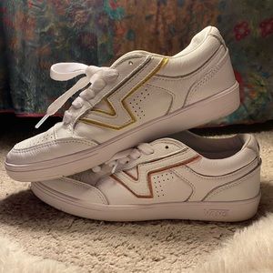 leather lowland Vans shoes